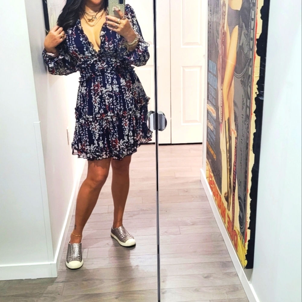 Shein ruffle flowy dress - Picture 2 of 6